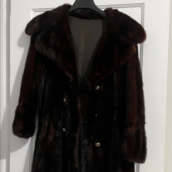 Long mink coat - Picture 2 of 5